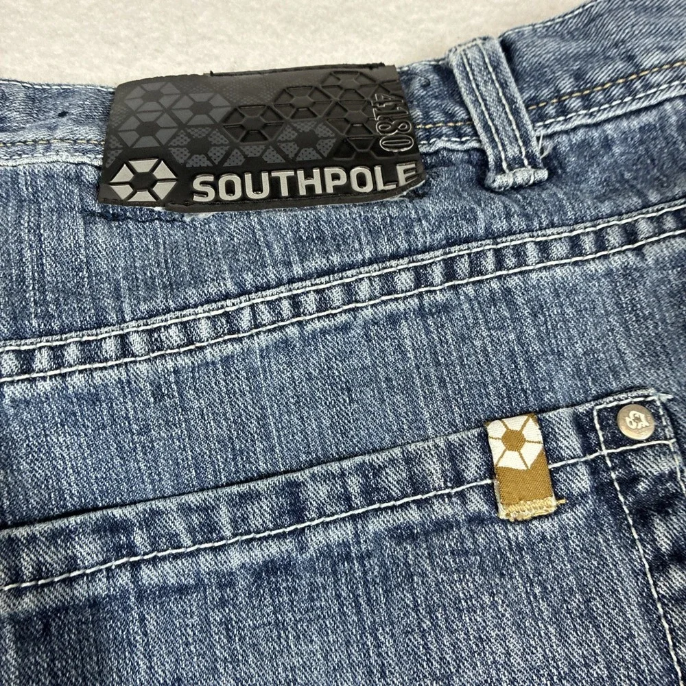 Vintage South Pole 4180 Mens Jeans Baggy Y2K Skater Grunge 90s Size 40 40x33